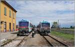 Die beiden TPER Regionale 90326 und 90325 kreuzen sich in Brescelo-Viadana. 
Der TPER 9036 von Parma nach Suzzara besteht aus den Aln 663 078 und 068, der Gengenzug 90325 von Suzzara nach Parma aus den Aln 663 070 und einem weitern FER Aln 663 FIAT Typ 72422. 

17. April 2023
