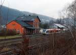 Der Bahnhof ...  Armin Schwarz 18.12.2011
