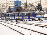br-6111/550595/die-triebwagen-der-reihe-6111-sind Die Triebwagen der Reihe 6111 sind nicht nur im S-Bahn-Einsatz, sondern auch im Regionalverkehr rund um Zagreb anzutreffen. So auch der 6111 023, welcher am Vormittag des 10.02.2015. soeben den verschneiten Zagreber Hauptbahnhof verlässt und seine Fahrt als Regionalzug 5003 in Richtung Sunja fortsetzen wird.