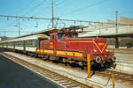Serie 3600/693054/am-25-juli-1997-steht-3601 Am 25 Juli 1997 steht 3601 mit ein RegioBunn nach Rodange über Bettembourg in Luxembourg gare.
