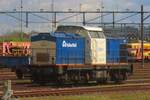 Volker Rail 203-1 steht am 21 April 2024 abgestellt in Amersfoort.