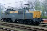 Am Abschiedstag 28 April 1998 der Reihe 1200 steht 1201 in Geldermalsen.