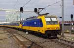 Am 22 Mai 2019 verlässt NS 186 117 mit ein IC-Direct Breda