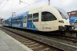 arriva/766018/blauwnetarriva-413-jannes-steht-am-3 Blauwnet/Arriva 413 'JANNES' steht am 3 Februar 2022 in Zwolle.