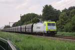 captrain-netherlands/621018/captrains-neue-186-154-zieht-ein CapTrains Neue: 186 154 zieht ein Kohlezug bei Dordrecht Zuid am 19 Juli 2018.