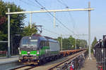 ell-european-locomotive-leasing-wien-2/670172/lte-193-735-schleppt-ein-leeren LTE 193 735 schleppt ein leeren KLV durch Oisterwijk am 23 Augustus 2019. 