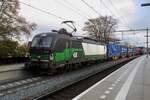 ell-european-locomotive-leasing-wien-2/756499/rfo-193-734-durchfahrt-mit-der RFO 193 734 durchfahrt mit der Katy-KLV am 13 November 2021 Arnhem-Velperpoort.