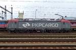 Die Neue von PKP Cargo: EU46-511 steht am 5 April 2017 in Breclav.