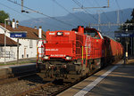 SBB: Löschzug mit der Am 843 026-6 in Solothurn-West am 31.