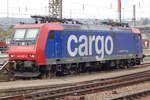 re-482-traxx-f140-ac1-der-sbb-cargo/781313/sbb-cargo-482-007-2-in-ulm SBB Cargo 482 007-2 in Ulm am 04.11.2006.