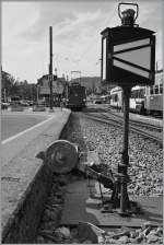 Blonay-Chamby Bahn Ambinete in Blonay.