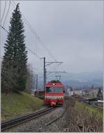 Der Appenzeller Bahn Streckenabschnitt St Gallen - Riethsli wird durch eine Tunnelstrecke ersetzt und die AB BDeh 4/4 durch moderne Triebwagen, so dass dieses Bild vom 17.