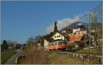 mob-montreuxa8211berner-oberland-bahn/323604/der-mob-be-44-1007-ex Der MOB Be 4/4 1007 (ex SNB/OJB 'Bipperlisi') als Regionalzug 2347 Chernex - Montreux kurz nach Planchamp. 17. Feb. 2014