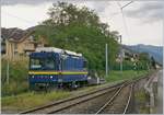 Gleiserneuerung bei der CEV: Die MOB Gem 2/2 2504 wartet in Blonay auf neue Aufgaben.

26. August 2020