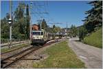 gde-4-4/729051/die-mob-gde-44-6006-faehrt Die MOB GDe 4/4 6006 fährt mit ihrem MOB Panoramic Express PE 2122 von Montreux nach Zweisimmen in Fontanivent durch.

8. Mai 2020 