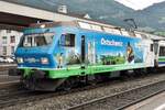 sob-sudostbahn/756740/sob-456-091-steht-am-6 SOB 456 091 steht am 6 Juni 2015 in Arth-Goldau.