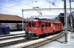 Arosabahn/772008/rhb-abe-44-nr488-in-chur RhB ABe 4/4 Nr.488 in Chur im Oktober 1991.