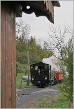 b-c-blonay-chamby/829729/la-der-de-la-saison-2023 'La DER de la Saison 2023' die BFD HG 3/4 N° 3 ist mit einem Zug nach Blonay unterwegs und erreicht den Halt Cornaux. 

29. Okt. 2023