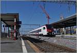 er Bahnhof von Cully wird umgebaut, um im Regionalverkehr in Richtung Lausanne künftig den Viertelstunden Takt anzubieten.