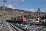im Lavaux/760546/es-koennte-sein-dass-die-sbb Es könnte sein, dass die SBB Am 843 009-2 in Cully auf dem Gleis 3 mit den am Wochenende abmontierten Schienen des Gleises 2 unterwegs ist.

8. Nov. 2021