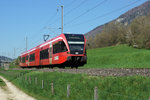 SBB: RE nach Biel mit dem  RABe 526 Stadler GTW 280 ehemals RM/BLS im Berner-Jura am 19.