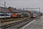 Obwohl nun SBB Domino Züge den Verkehr auf der OeBB übernommen haben gibt es in Balsthal noch so manches Detail zu entdecken. 
5. März 2016