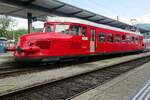 rbe-24-bzw-rae-24-roter-pfeil/776578/sbb-roter-pfeil-1001-steht-am SBB Roter Pfeil 1001 steht am 21 Mai 2022 in Olten als Pendeltriebwagen nach das SBB Werk während das 1. Wochenende des 175 Jahresjubiläum der Eisenbahn in die Schweiz.