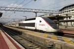 TGV Lyria 4401 verlsst Lyon Part-Dieu am 2 Juni 2014.