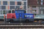 Am 1 Jänner 2024 macht SBB Cargo 923 016 Pause in Thun.