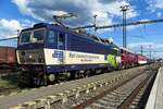 ZSSK Cargo 363 095 'MATS' steht mit ein Museumszug am 23 Juni 2022 in Kosice.