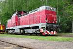 br-735-ex-268sd-t-4660/694330/t466-0286-steht-am-13-mai-2012 T466-0286 steht am 13 Mai 2012 ins Eisenbahnmuseum von Luzna u Rakovnika.