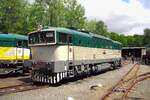 br-750-br-753-ex-268sd-t-4783-taucherbrille-brejlovec/789658/t478-3101-sonnt-sich-am-13-mai T478-3101 sonnt sich am 13 Mai 2012 ins Eisenbahnmuseum von Luzna u Rakovnika.