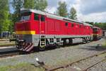 T478-1148 steht am 12 Juni 2022 ins CD Eisenbahnmuseum in Luzna u Rakovnika.