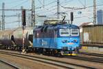268d-cargo/793599/cd-cargo-130-016-schiebt-ein CD Cargo 130 016 schiebt ein Getreidezug durch Praha-Liben am 12 Juni 2022.