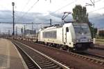 Metrans 386 013 verlässt am 17 Septembre 2017 Praha-Liben.