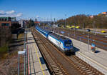 Die an die ČD - Česk drhy (Tschechischen Eisenbahnen) vermietete Siemens Vectron MS 193 963-6  Filinchen  (91 80 6193 963-6 D-RAILL) der S Rail Lease s.r.o.