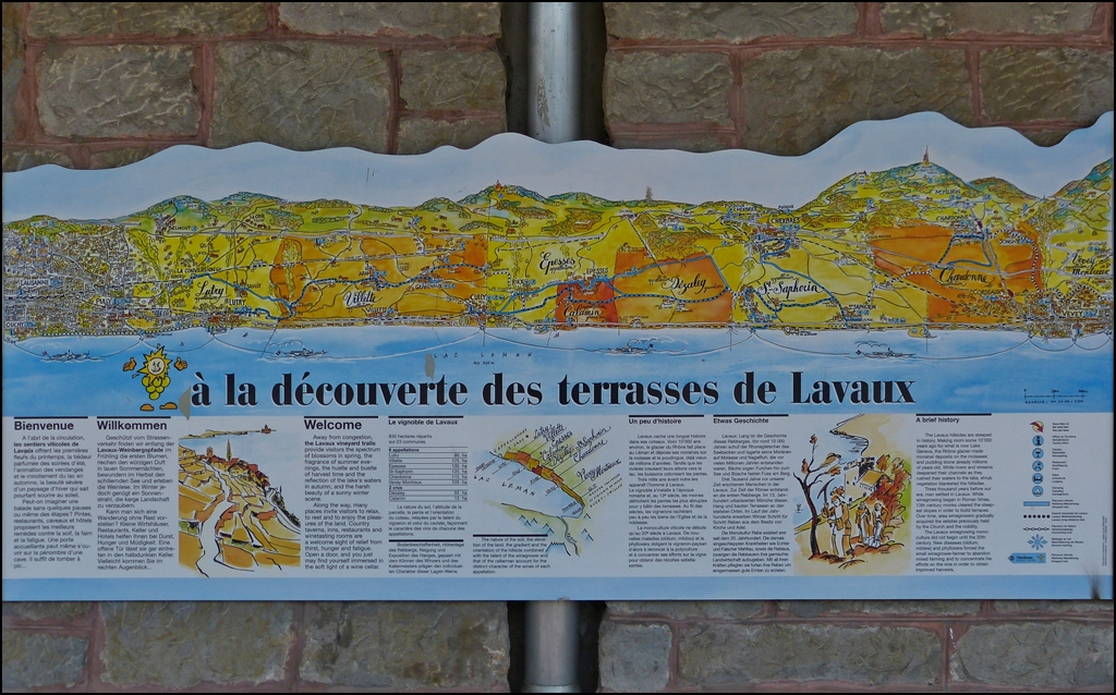 - Damit Armin sich im Lavaux zurechtfindet - Auf der Suche nach dem Bahnhof in Chexbres, haben Margaretha und ich noch ganz n�tzliche Bilder gemacht. 28.05.2012 (Jeanny)