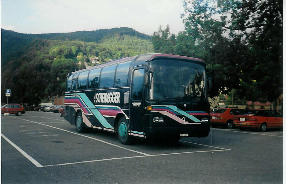 (014'901) - Scheidegger, Basel - Nr. 30/BS 1830 - Mercedes am 28. August 1996 in Thun, Seestrasse