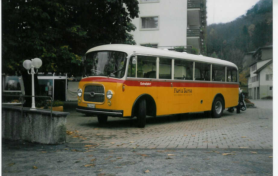 (015'711) - Flori, Wohlen - AG 36'463 - Berna/BBO (ex Merzaghi, Maroggia) am 20. Oktober 1996 in Lufelfingen, Bad Ramsach