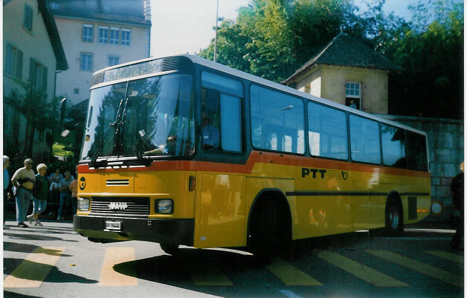 (019'813) - PTT-Regie - P 24'446 - NAW/Hess am 5. Oktober 1997 in Erlach, Stadtgraben