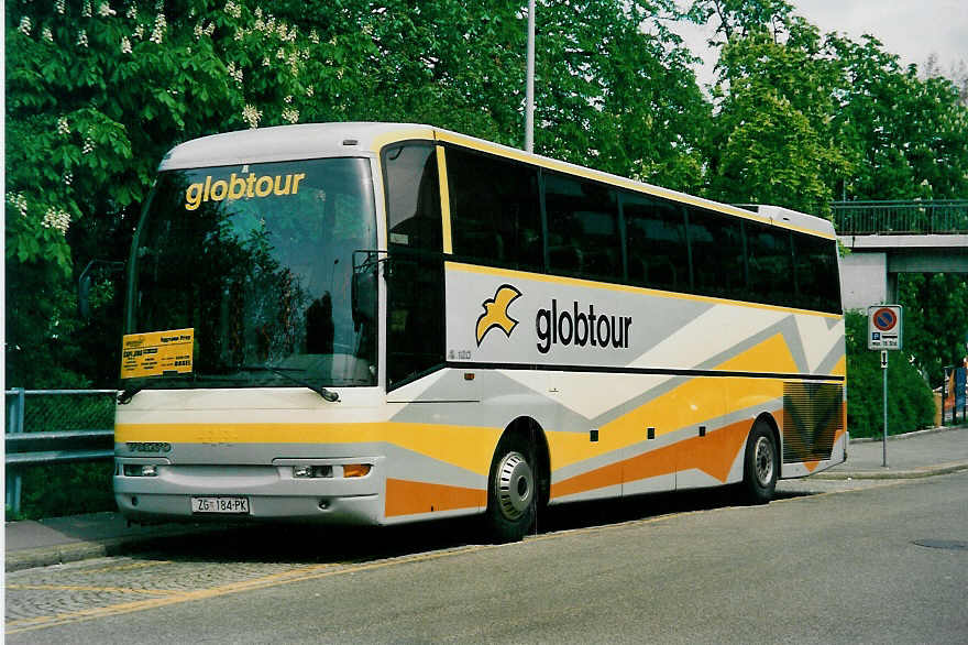 (031'116) - Aus Kroatien: Globtour, Medugorje - ZG 184-PK - Volvo am 26. April 1999 in Basel, ZOO