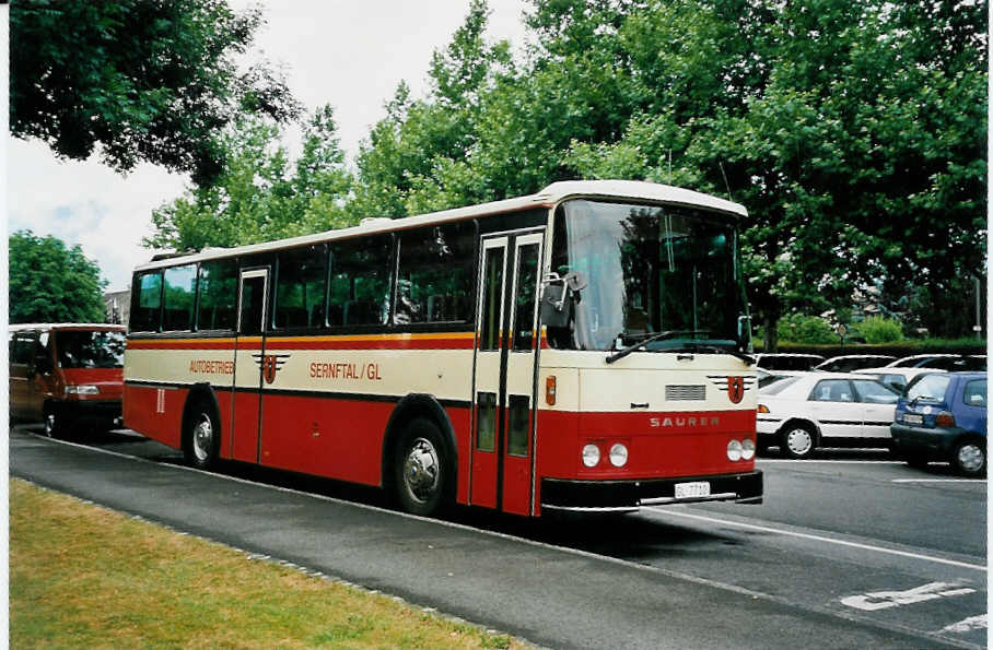 (041'614) - AS Engi - Nr. 10/GL 7710 - Saurer/FHS am 25. Juni 2000 in Thun, Lachen