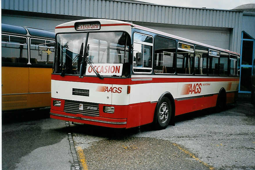 (041'708) - AAGS Schwyz - Nr. 17 - FBW/R&J am 11. Juli 2000 in Biel, BTR