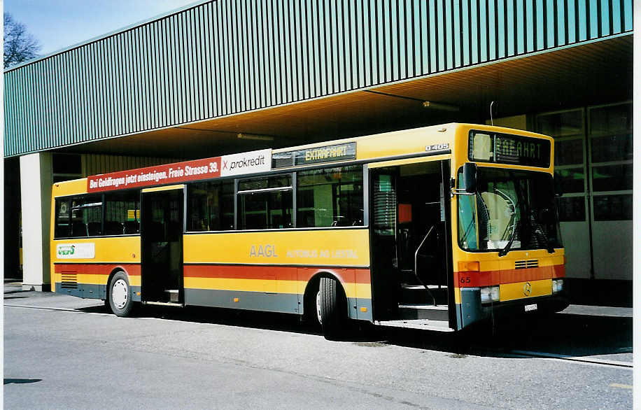 (045'508) - AAGL Liestal - Nr. 65/BL 66'105 - Mercedes am 31. Mrz 2001 in Liestal, Garage