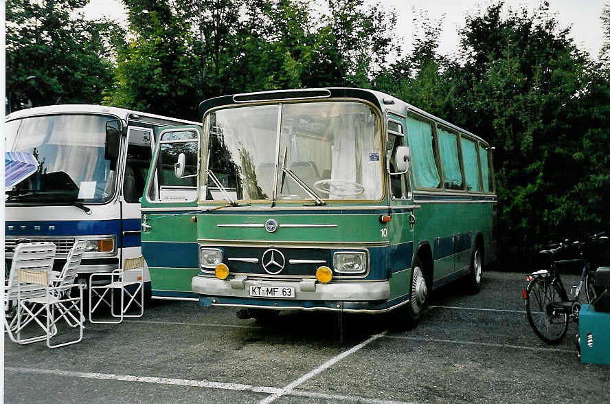 (049'120) - Aus Deutschland: ??? - Nr. 10/KT-MF 63 - Mercedes am 18. August 2001 in Burgdorf, AMP