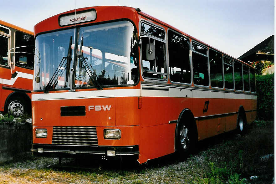 (053'705) - AAGU Altdorf - Nr. 12 - FBW/R&J am 15. Juni 2002 in Btzberg, Heiniger