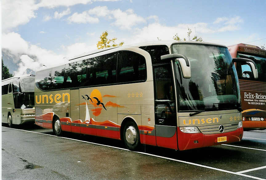 (054'316) - Aus Luxemburg: Unsen, Eschette - B 1962 - Mercedes am 10. Juli 2002 in Thun, Seestrasse