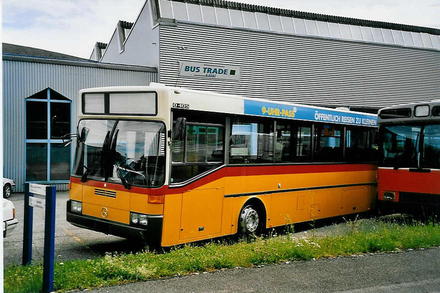 (055'312) - Moser, Flaach - Nr. 3 - Mercedes am 5. August 2002 in Biel, BTR