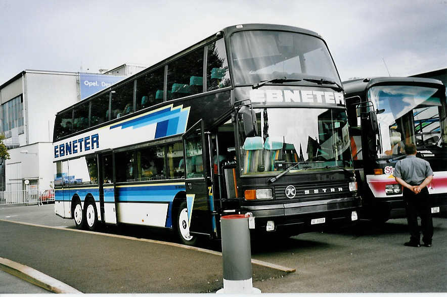 (055'827) - Ebneter, St. Gallen - SG 31'208 - Setra am 31. August 2002 in Biel, Terminal B