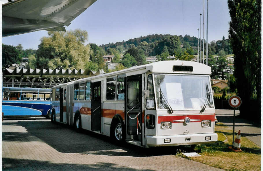 (061'410) - AS Engi (RWB) - Nr. 20 - Saurer/Tscher (ex ASS Schleitheim Nr. 10) am 13. Juli 2003 in Luzern, Verkehrshaus
